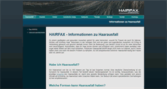 Desktop Screenshot of info-haarausfall.com